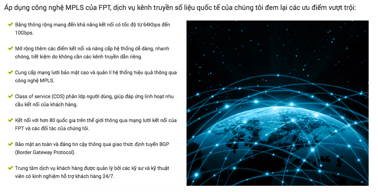 dich vu thue kenh rieng, leasedline fpt